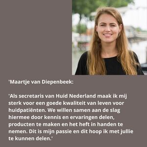 Secretaris Maartje van Diepenbeek