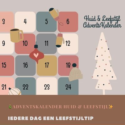Huid en leefstijl adventskalender 2025