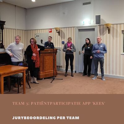 Team 3: Patiëntparticipatie App &#039;Kees&#039; 