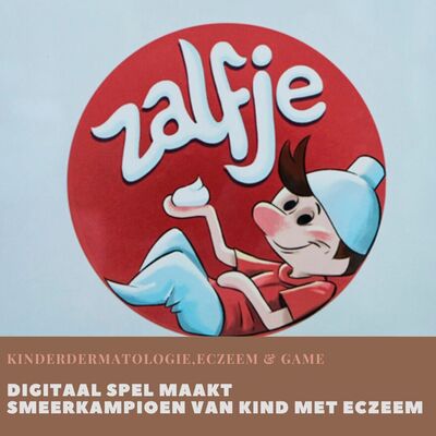 Digitaal spel maakt smeerkampioen van kind met eczeem