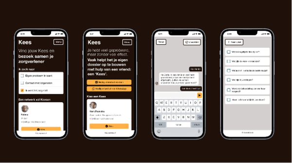 team-3Innovatieve App ‘Kees’ Verhoogt Patiëntparticipatie en Therapietrouw -2
